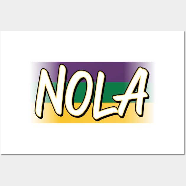 NOLA Wall Art by HuskyClothing